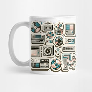 Retro music tape Mug